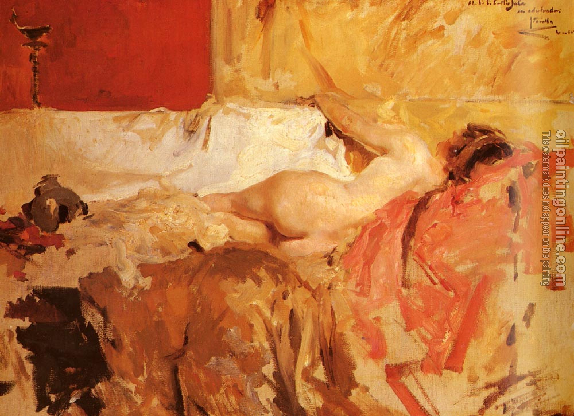 Joaquin Sorolla y Bastida - Bacante